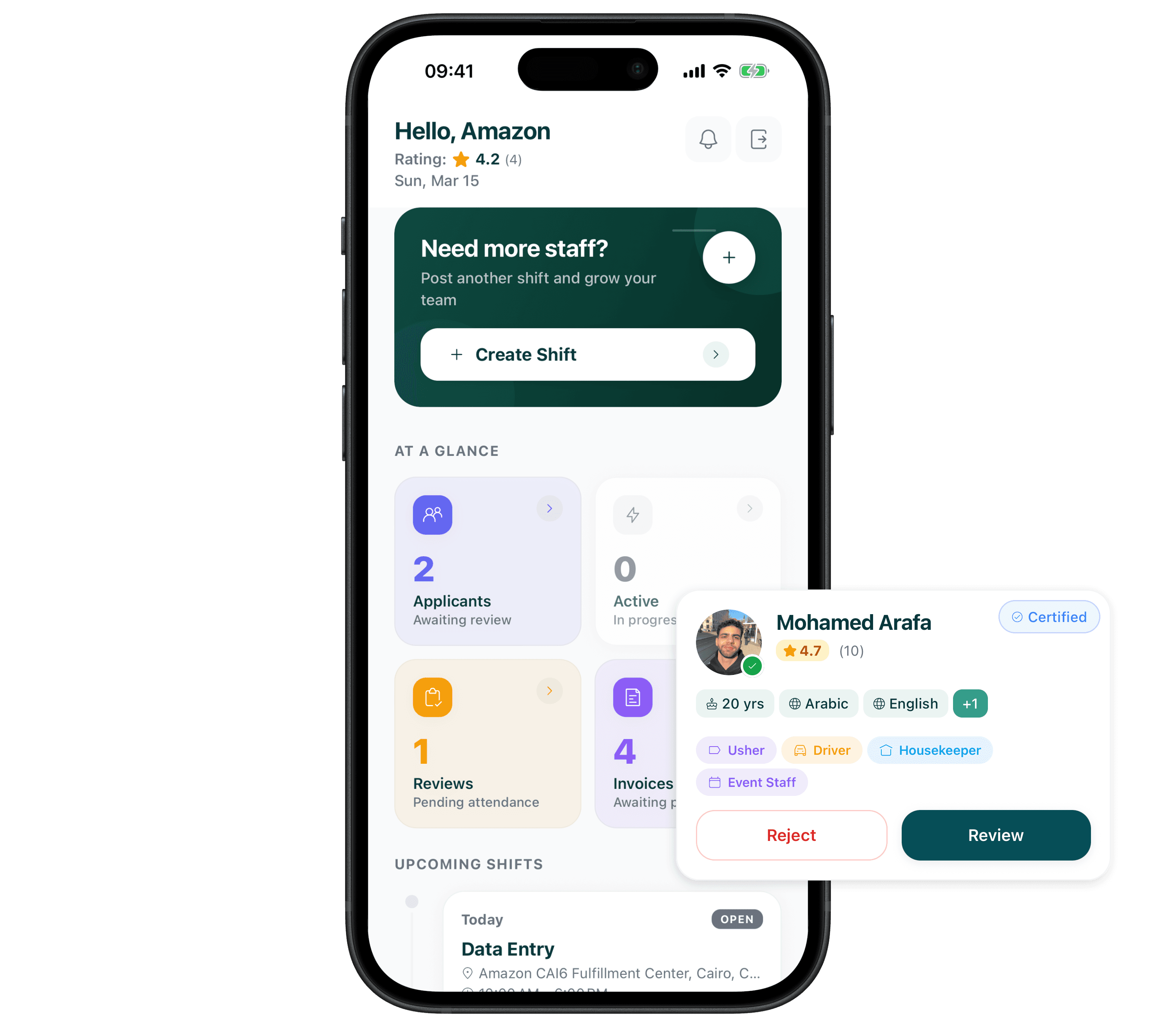 gig business mobile app